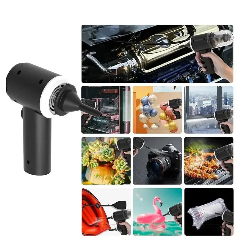 CleanJet Mini – Draadloze Autostofzuiger