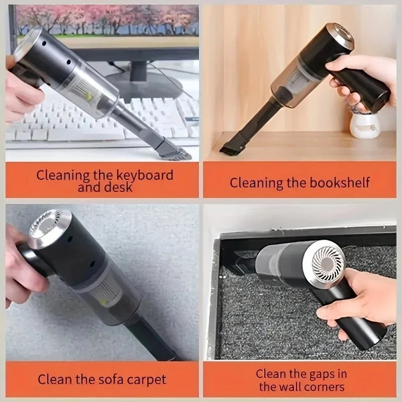 CleanJet Mini – Draadloze Autostofzuiger