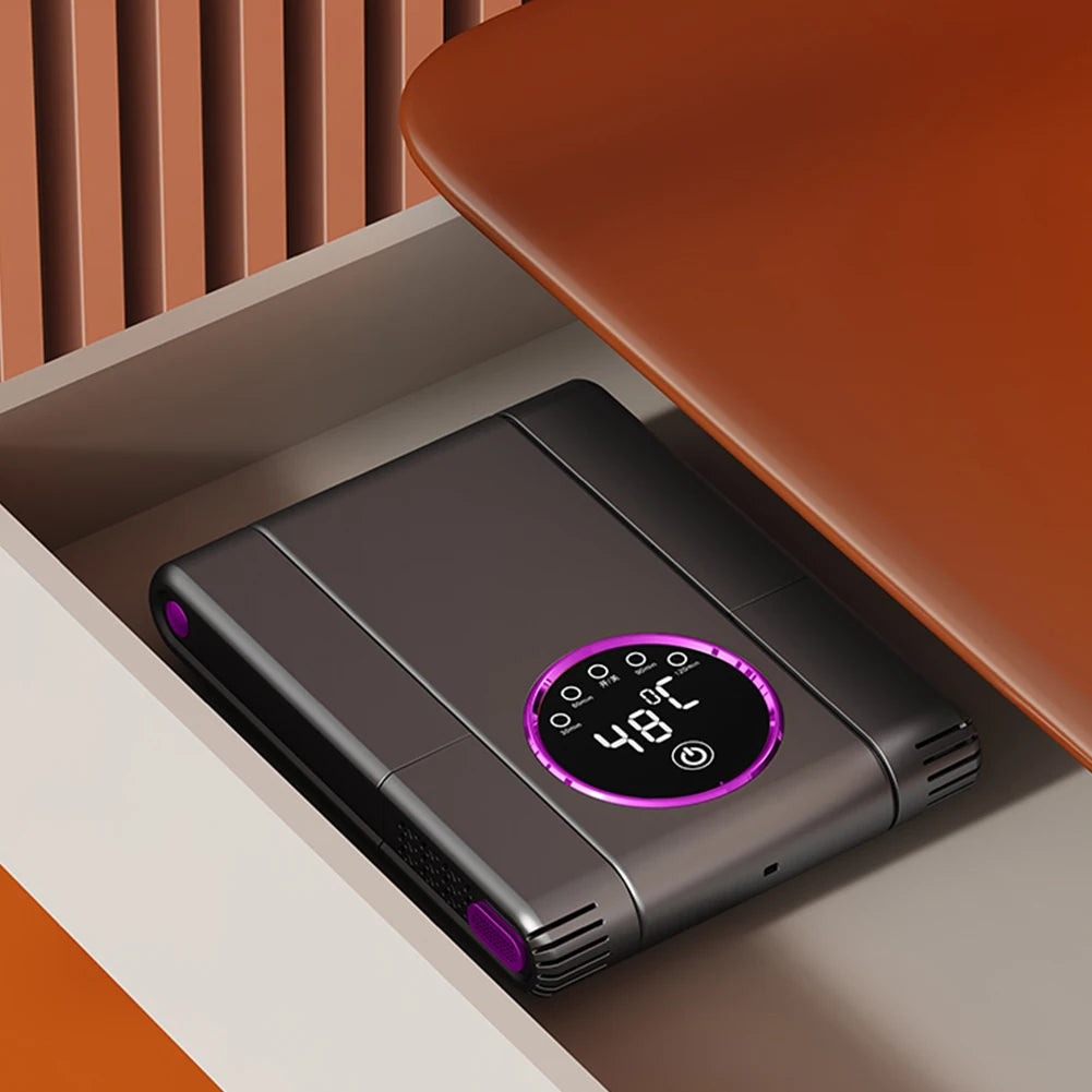 DryTech Pro™ – Opvouwbare Slimme Schoenendroger